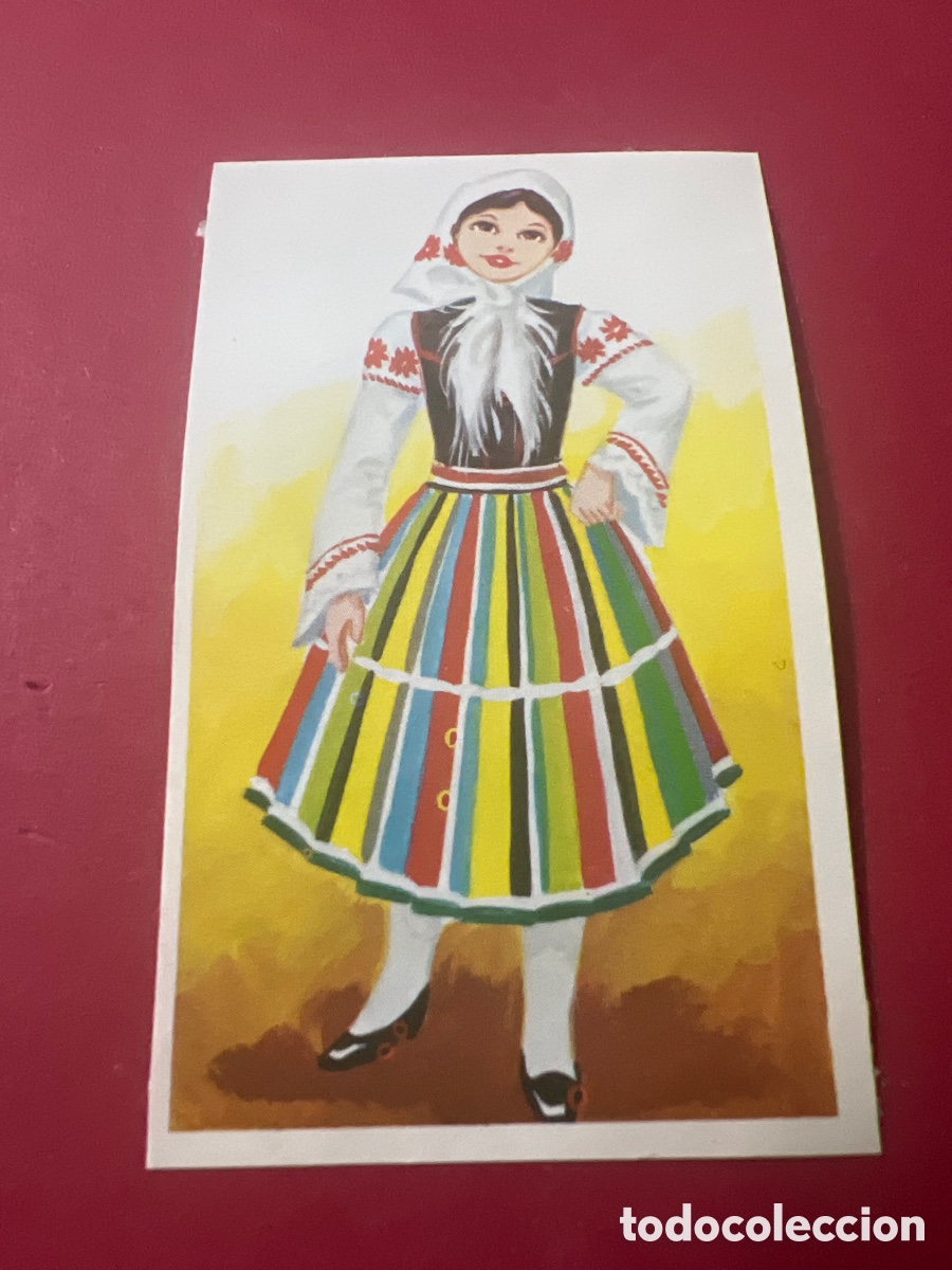 Coleccionismo Cromos antiguos: C1609. TRAJES TIPICOS DE MAGA - 189 POLONIA