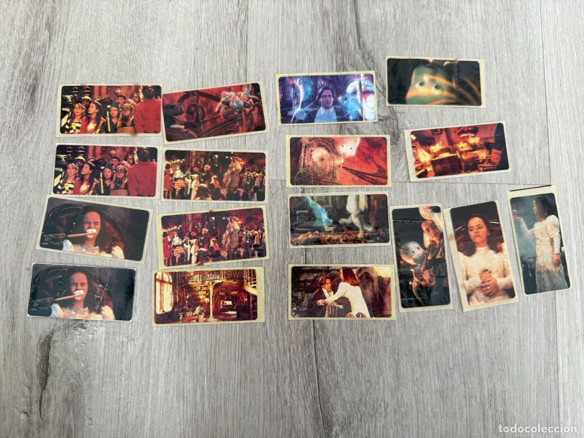 Coleccionismo Cromos antiguos: 17 cromos pegatinas - chicle Casper - Dunkin