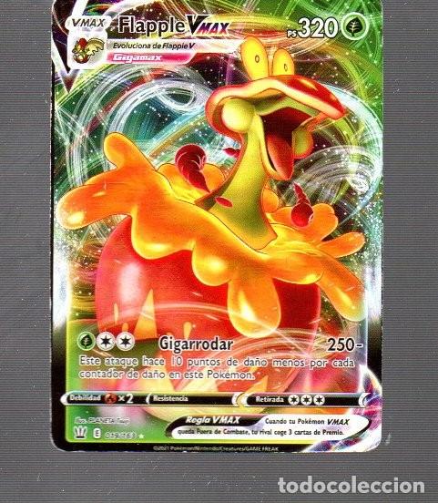 Coleccionismo Cromos antiguos: CROMO DE POK&Eacute;MON VMAXVMAX PS320 GIGAS RODAR