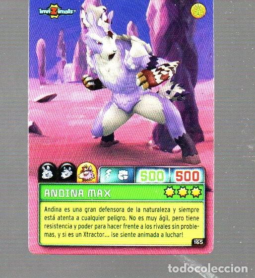Coleccionismo Cromos antiguos: CROMO DE INVIZIMALS DE PANINI ANDINA NAXDEL A&Ntilde;O 2009/2023