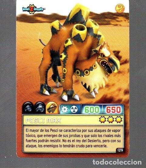 Coleccionismo Cromos antiguos: CROMO DE INVIZIMALS DE BIG SARGE DE PANINI A&Ntilde;O 2009/2023