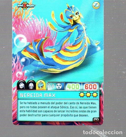 Coleccionismo Cromos antiguos: CROMO DE INVIZIMALS DE NEREIDA AX DE PANINI A&Ntilde;O 2009/2023