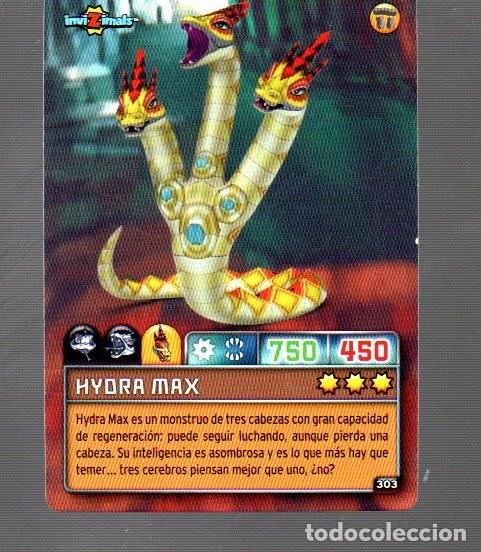 Sammeln alte Sammelbilder: CROMO DE INVIZIMALS HYDRA MAX DE PANINI A&Ntilde;O 2009/2023
