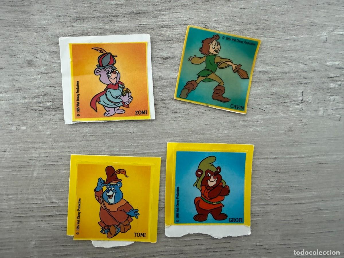 Coleccionismo Cromos antiguos: 4 cromos Phoskitos - Osos Gomi - 5, 10, 11 y 13