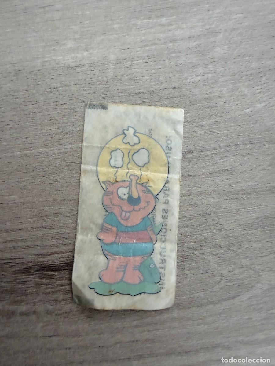 Coleccionismo Cromos antiguos: Cromo Calcamon&iacute;a - Isidoro, el gato - Dunkin chicle