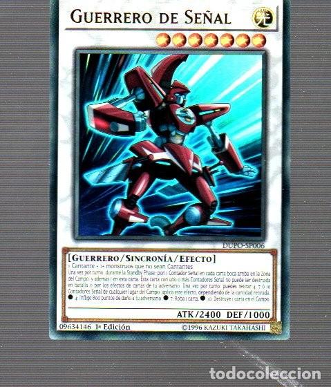 Coleccionismo Cromos antiguos: CROMO DE KONAMI GUERRERO DE SE&Ntilde;AL SP006 DEL A&Ntilde;O 1996 LETRAS DORADAS
