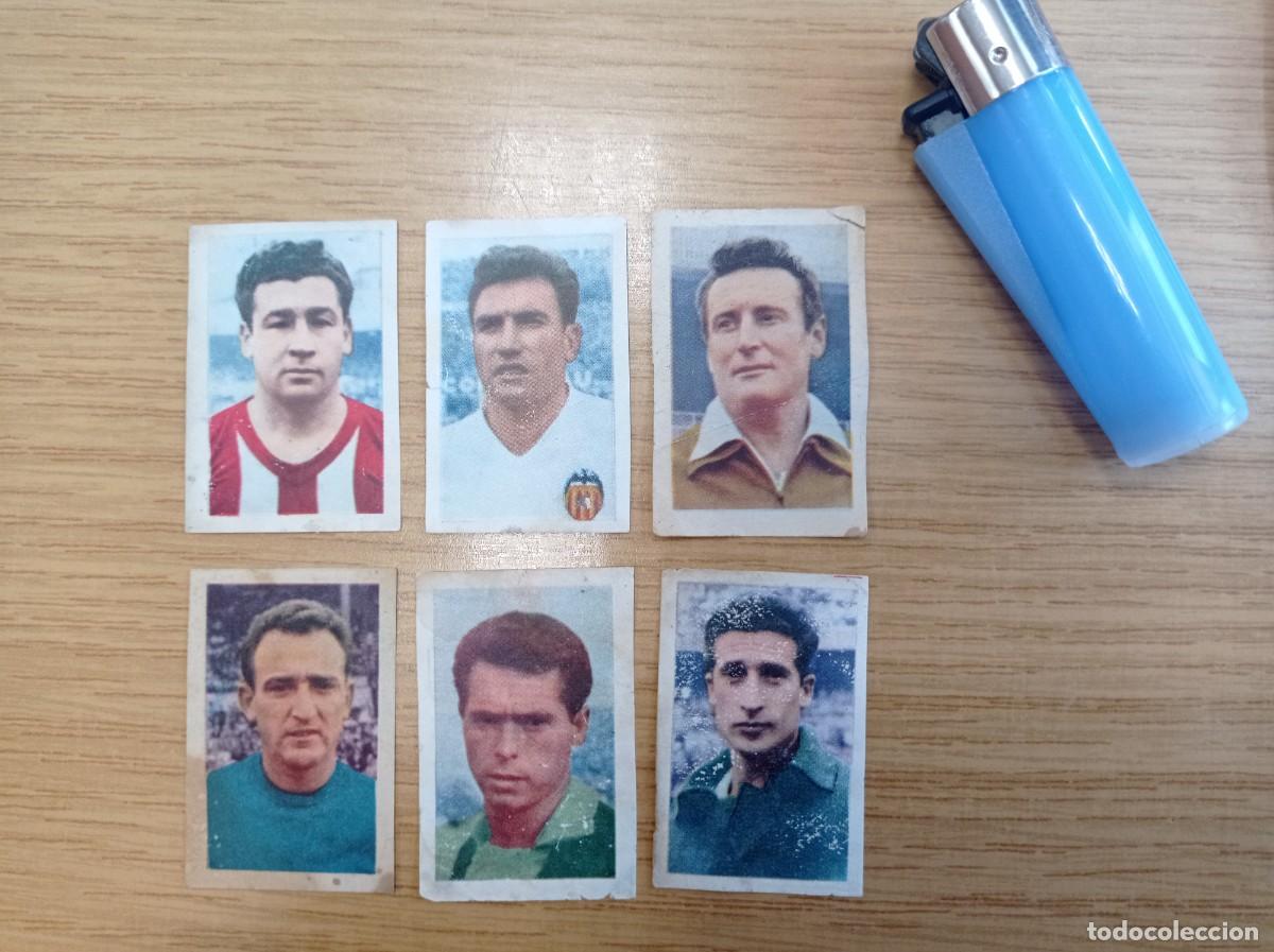 Coleccionismo Cromos antiguos: Lote 6 cromos Ruiz Romero 1959 1960 59 60 Benavidez Piquer Miro Casamitjana Dominguez Piris