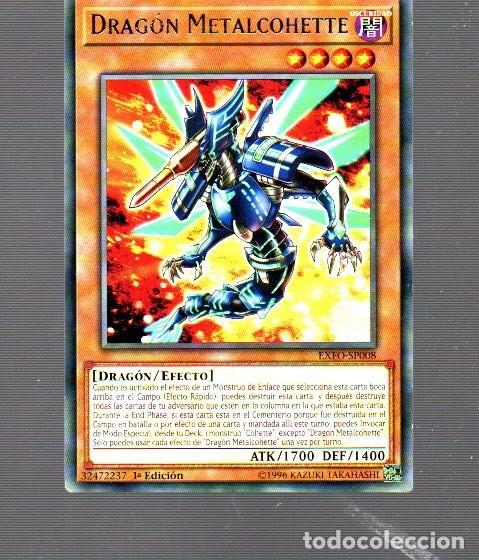 Coleccionismo Cromos antiguos: CROMO DE KONAMI DRAG&Oacute;N METAL COHETE SP008 DEL A&Ntilde;O 1996 LETRAS DORADAS