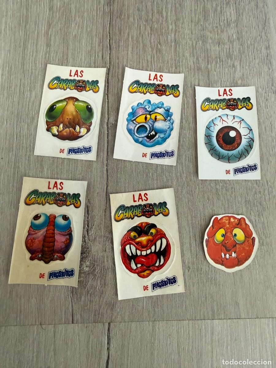 Coleccionismo Cromos antiguos: 6 cromos Phoskitos - Carabolas