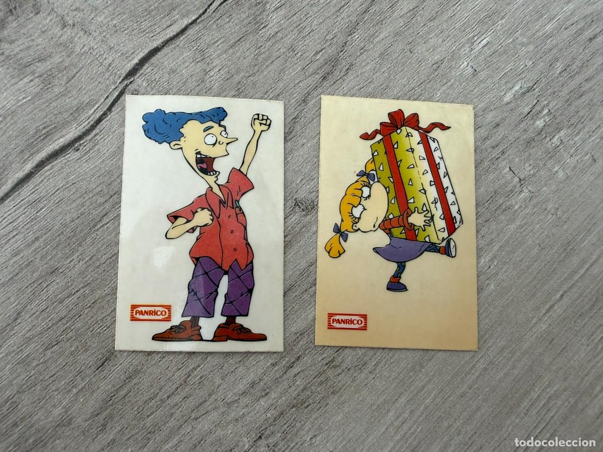 Coleccionismo Cromos antiguos: 2 cromos Rugrats de Panrico