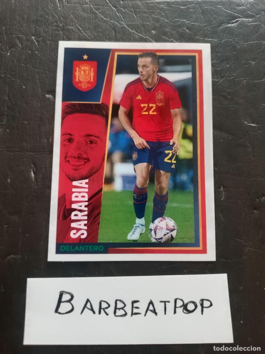 Coleccionismo Cromos antiguos: VAMOS SELECCI&Oacute;N ESPA&Ntilde;A CARREFOUR PANINI 33 SARABIA
