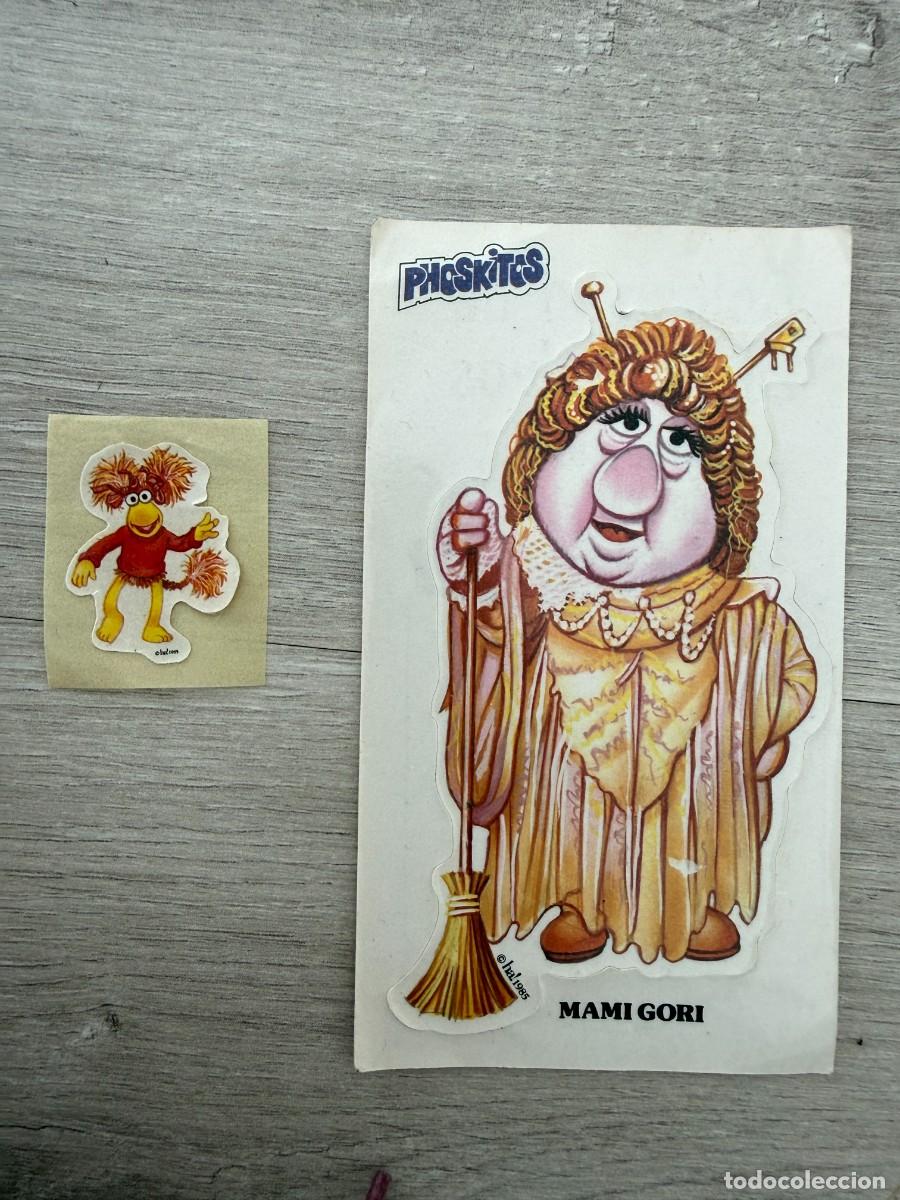 Coleccionismo Cromos antiguos: 2 Cromos Los Fraguel de Phoskitos
