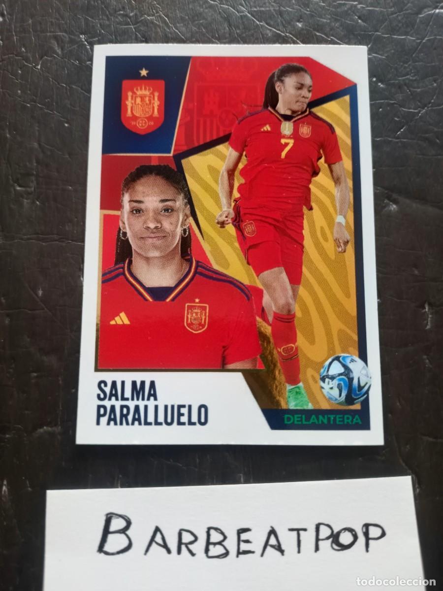 Coleccionismo Cromos antiguos: VAMOS SELECCI&Oacute;N ESPA&Ntilde;A CARREFOUR 60 SALMA PARALLUELO