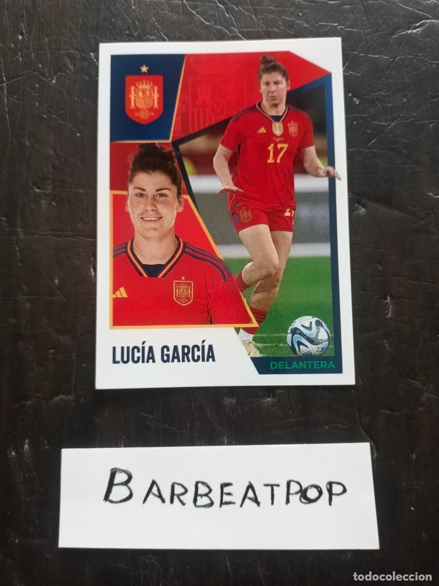 Coleccionismo Cromos antiguos: VAMOS SELECCI&Oacute;N ESPA&Ntilde;A CARREFOUR 59 LUCIA GARC&Iacute;A