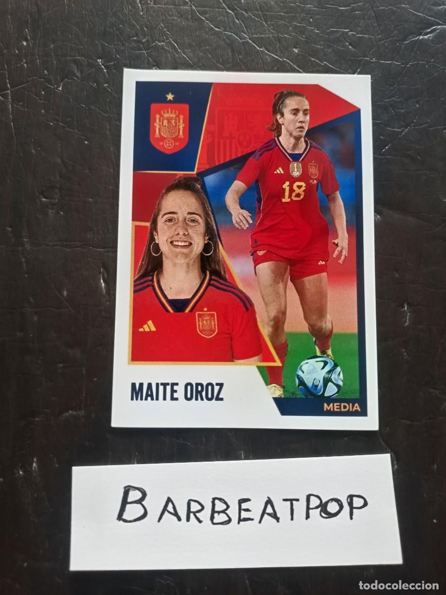 Coleccionismo Cromos antiguos: VAMOS SELECCI&Oacute;N ESPA&Ntilde;A CARREFOUR 52 MAITE OROZ