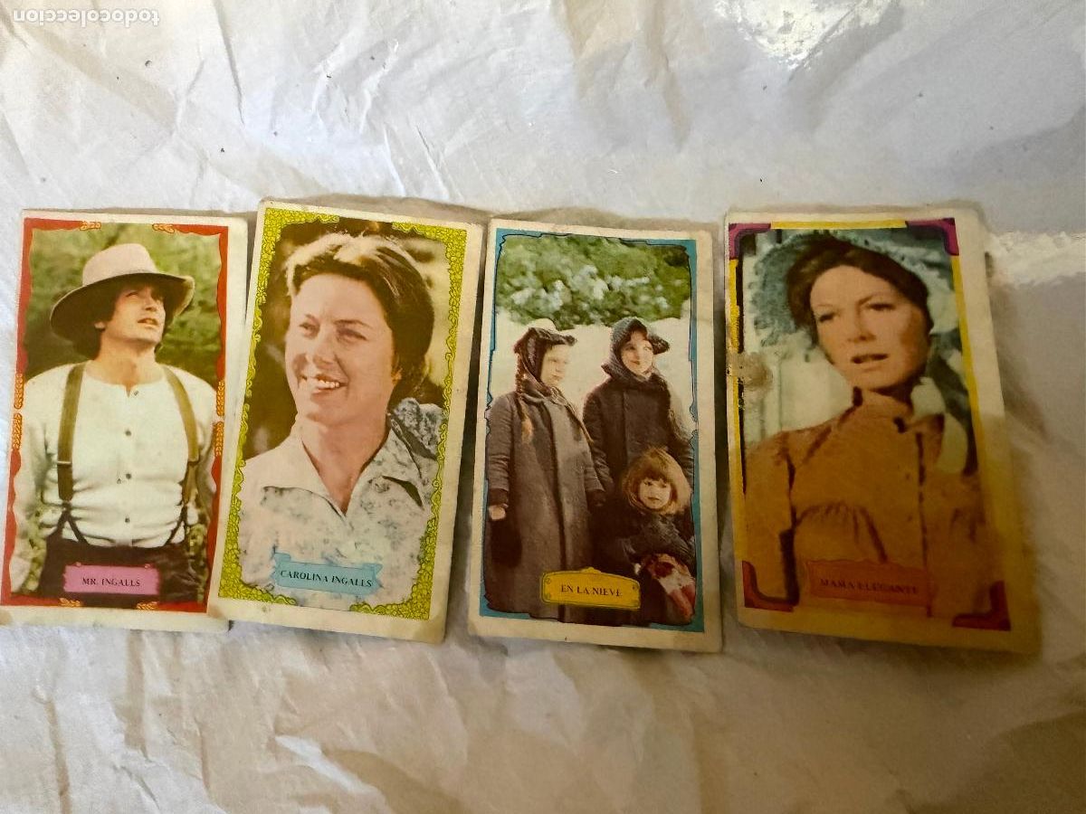 Coleccionismo Cromos antiguos: Cromos cropan la casa de la pradera