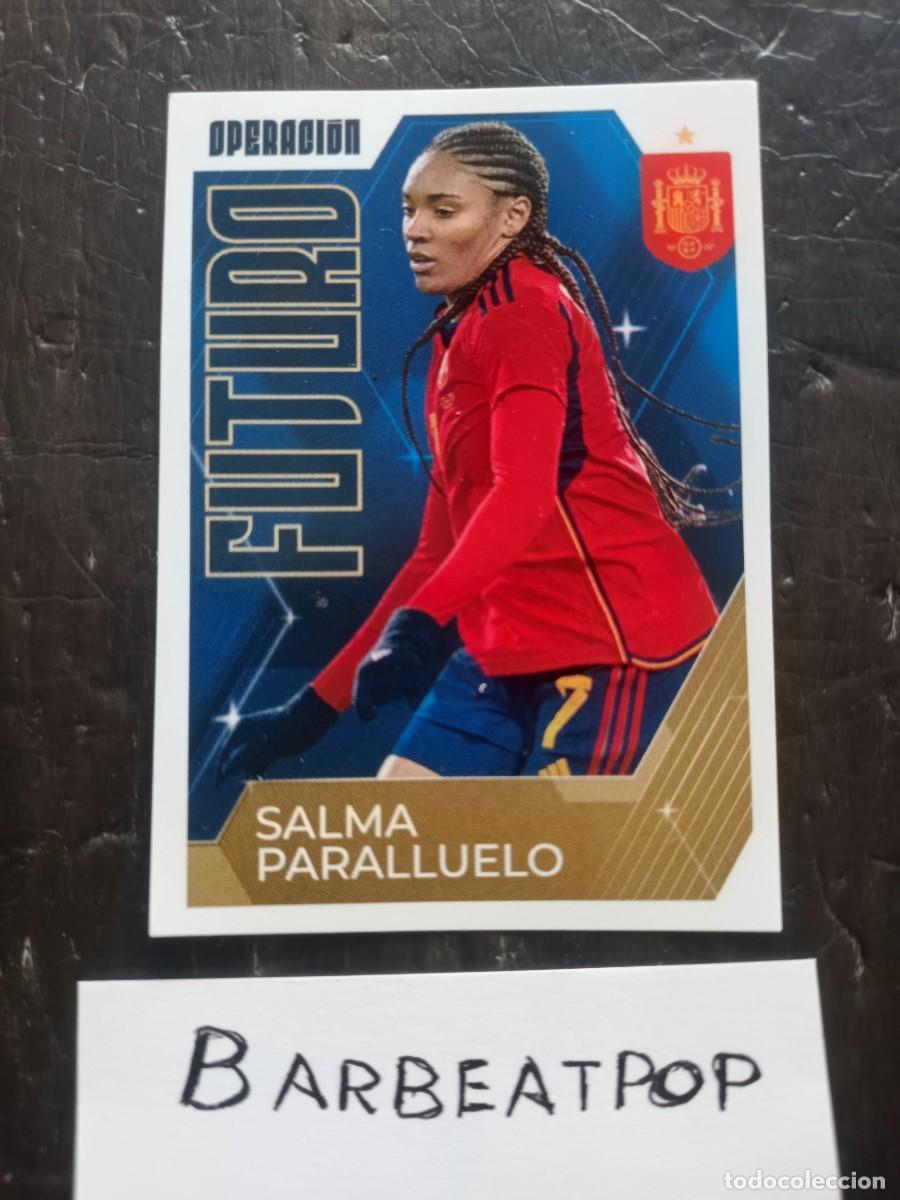 Coleccionismo Cromos antiguos: VAMOS SELECCI&Oacute;N ESPA&Ntilde;A CARREFOUR 71 SALMA PARALLUELO