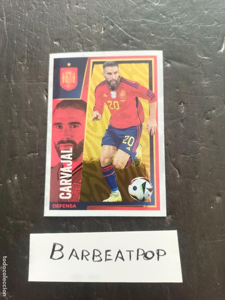Coleccionismo Cromos antiguos: VAMOS SELECCI&Oacute;N ESPA&Ntilde;A CARREFOUR 9 CARVAJAL