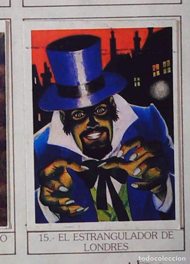 Coleccionismo Cromos antiguos: monstruos mundicrom a&ntilde;os 80 cromo recuperado 15
