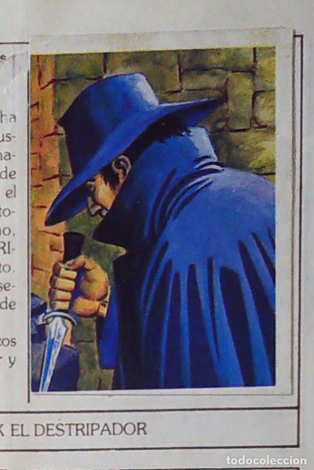 Coleccionismo Cromos antiguos: monstruos mundicrom a&ntilde;os 80 cromo recuperado 20