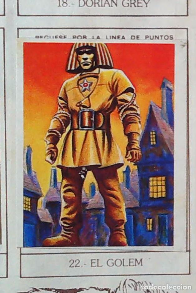 Collectable Antique Stickers: monstruos mundicrom a&ntilde;os 80 cromo recuperado 22