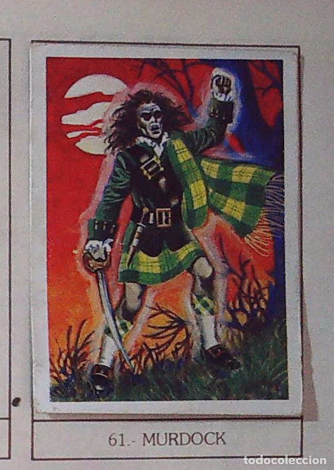 Collectable Antique Stickers: monstruos mundicrom a&ntilde;os 80 cromo recuperado 61