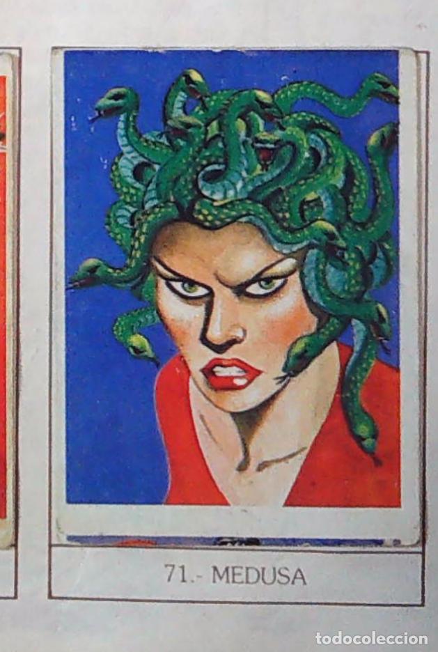 Coleccionismo Cromos antiguos: monstruos mundicrom a&ntilde;os 80 cromo recuperado 71