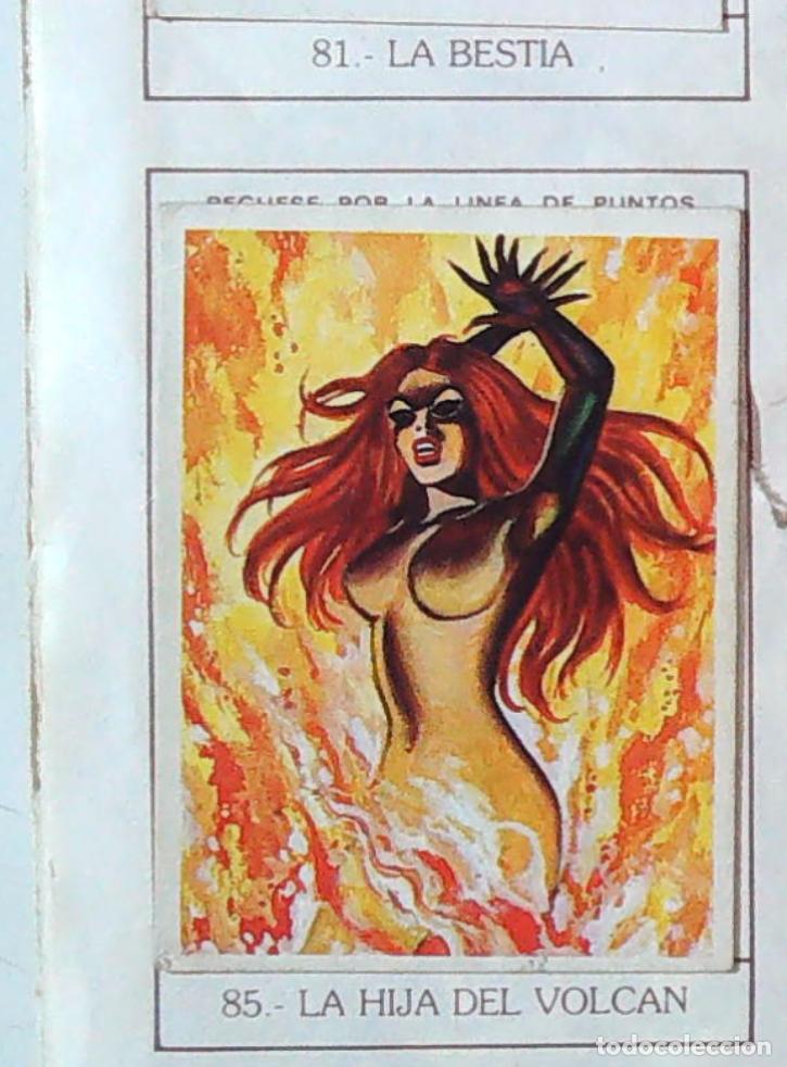 Coleccionismo Cromos antiguos: monstruos mundicrom a&ntilde;os 80 cromo recuperado 85