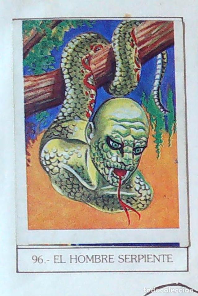 Coleccionismo Cromos antiguos: monstruos mundicrom a&ntilde;os 80 cromo recuperado 96