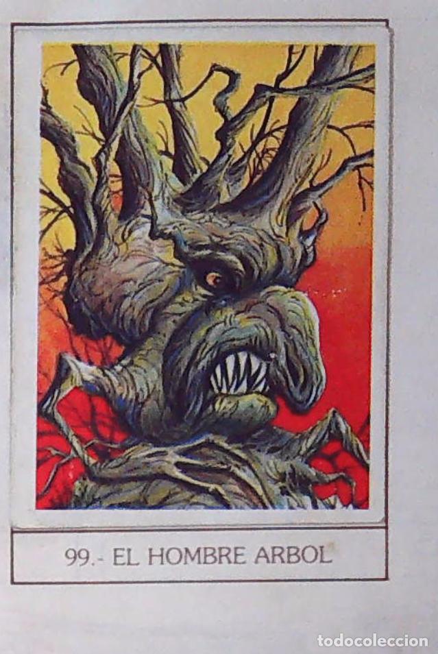 Coleccionismo Cromos antiguos: monstruos mundicrom a&ntilde;os 80 cromo recuperado 99