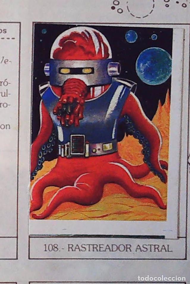 Coleccionismo Cromos antiguos: monstruos mundicrom a&ntilde;os 80 cromo recuperado 108