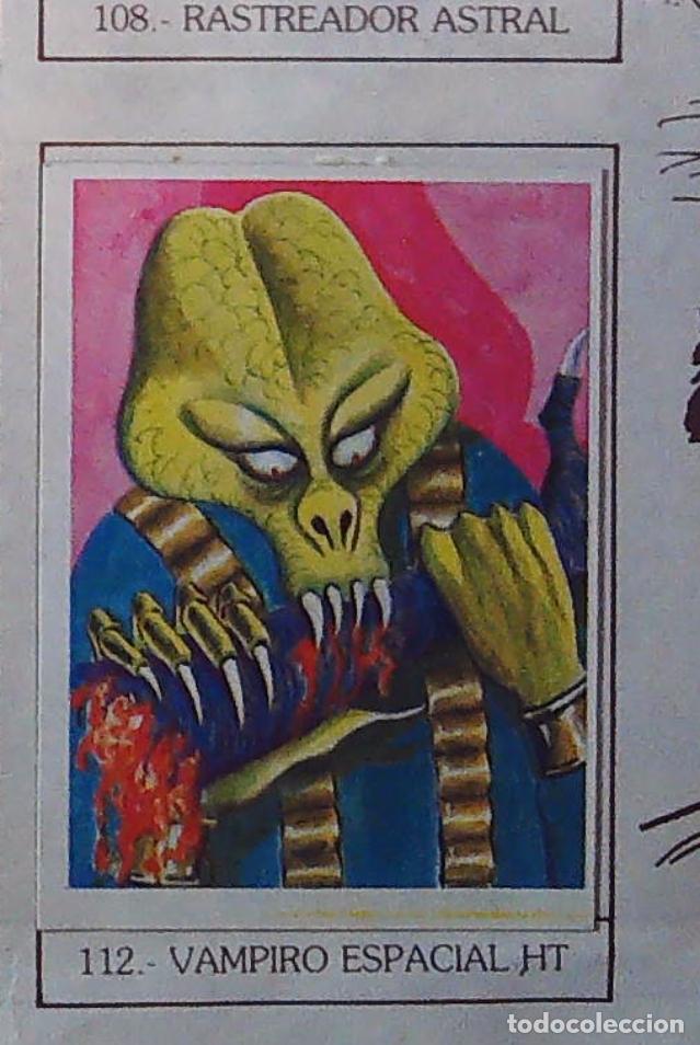 Colecionismo Cromos antigos: monstruos mundicrom a&ntilde;os 80 cromo recuperado 112