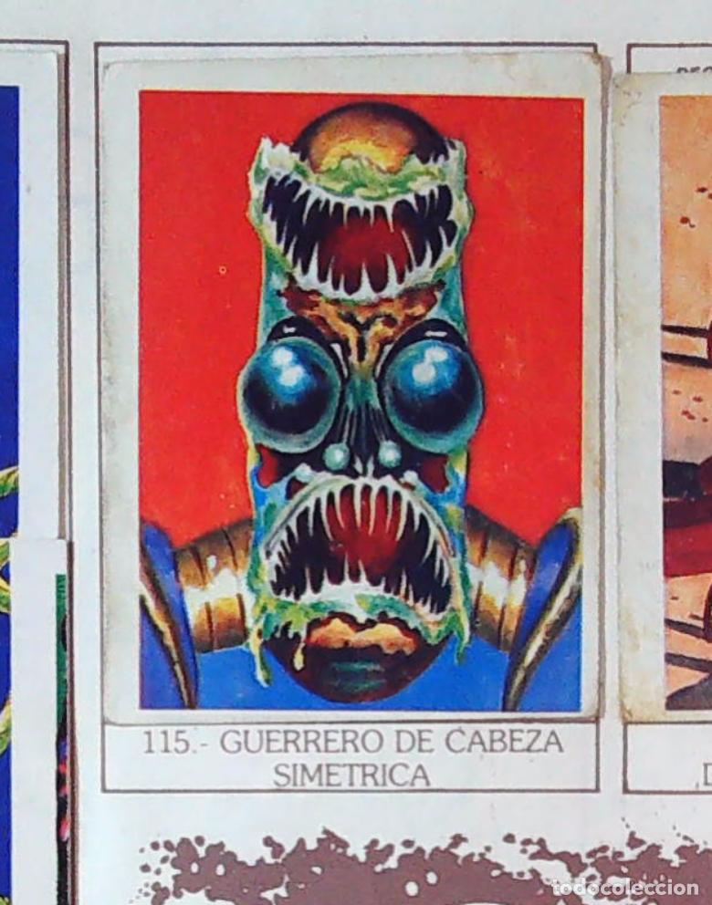 Colecionismo Cromos antigos: monstruos mundicrom a&ntilde;os 80 cromo recuperado 115