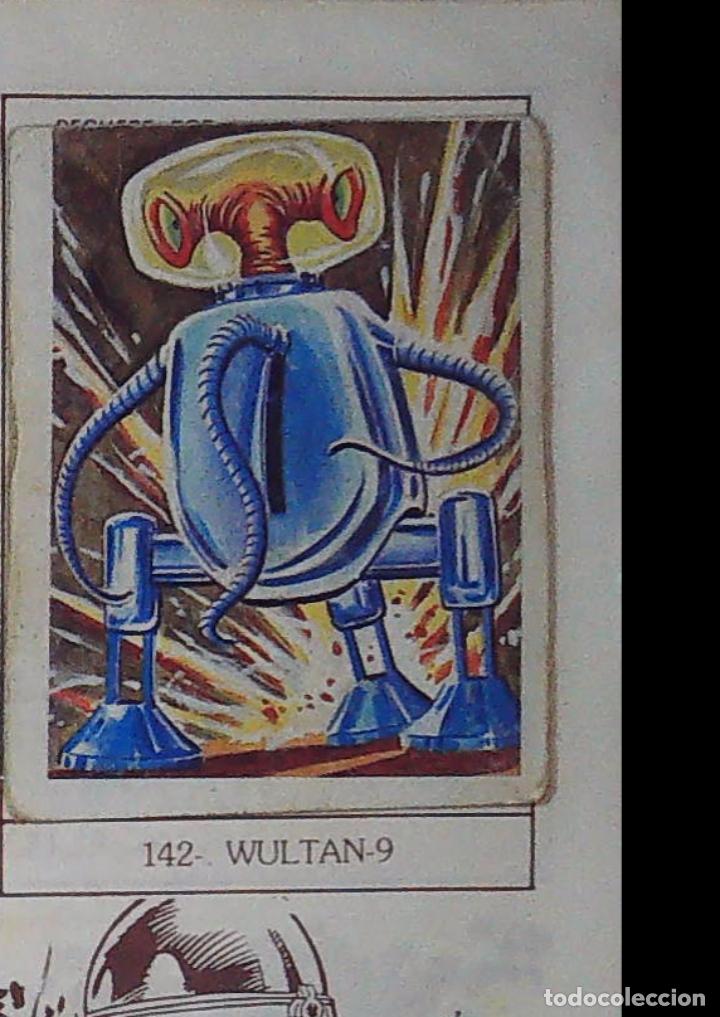 Coleccionismo Cromos antiguos: monstruos mundicrom a&ntilde;os 80 cromo recuperado 142