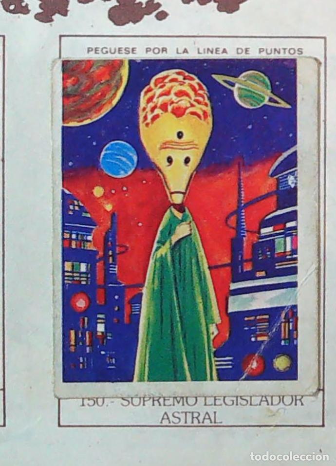 Coleccionismo Cromos antiguos: monstruos mundicrom a&ntilde;os 80 cromo recuperado 150
