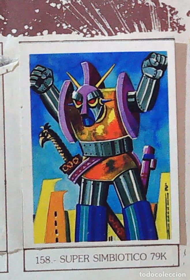 Coleccionismo Cromos antiguos: monstruos mundicrom a&ntilde;os 80 cromo recuperado 158