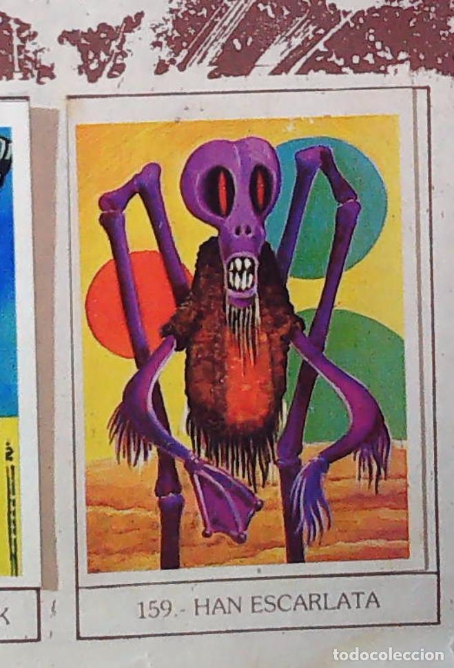 Coleccionismo Cromos antiguos: monstruos mundicrom a&ntilde;os 80 cromo recuperado 159