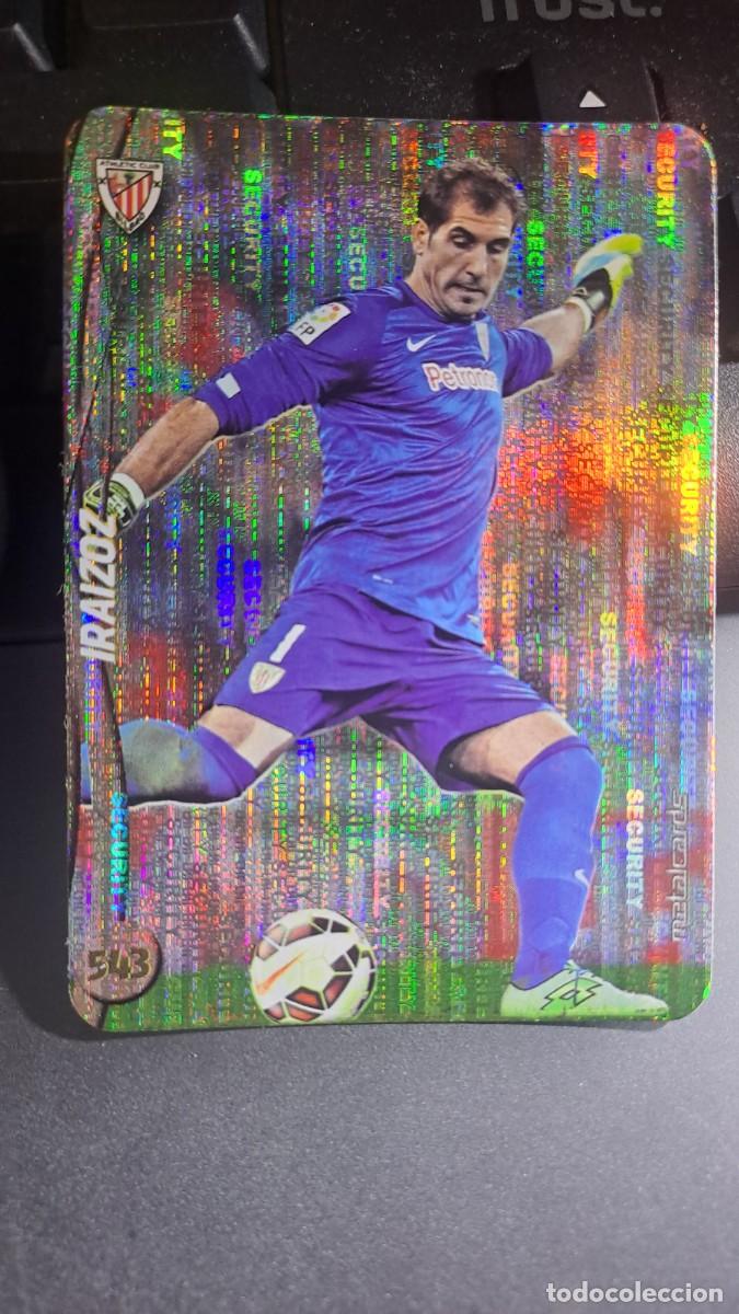 Coleccionismo Cromos antiguos: LAS FICHAS DE LA LIGA QUIZ GAME 2015 IRAIZOZ 543 SECURITY ATHLETIC CLUB BILBAO 2014 14 15 MUNDICROMO