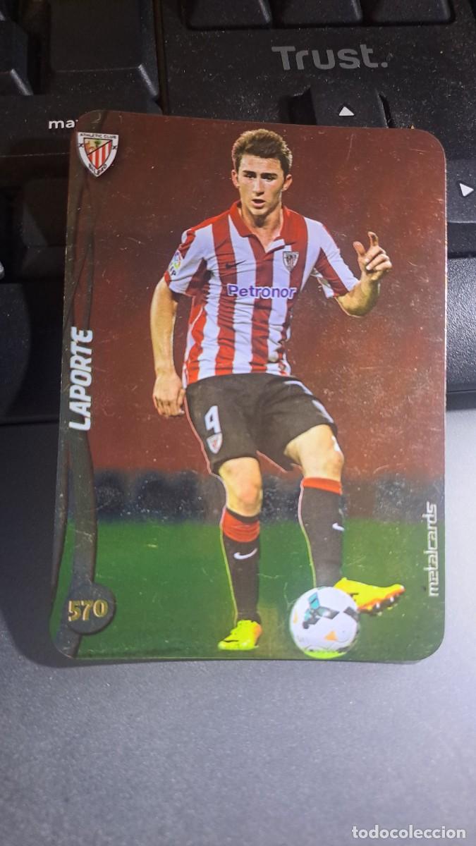 Coleccionismo Cromos antiguos: LAS FICHAS DE LIGA QUIZ GAME 2015 LAPORTE 570 BRILLO DORADO ATHLETIC CLUB BILBAO 2014 14 15 MUNDICRO