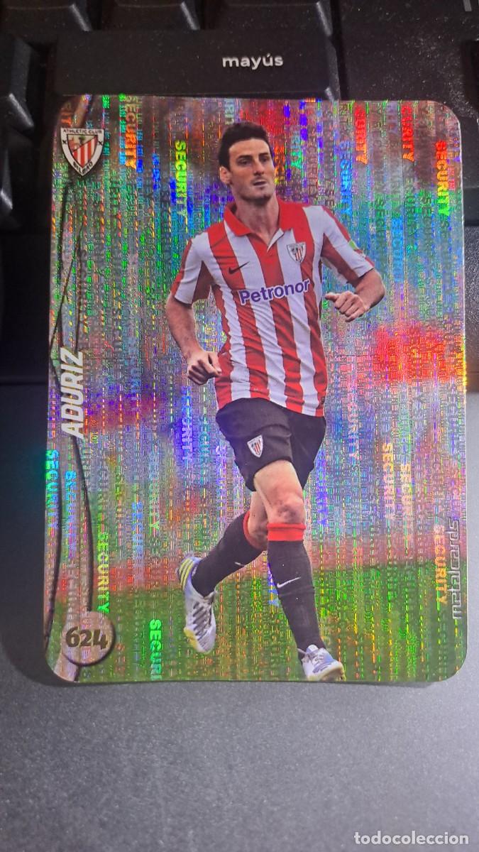 Colecionismo Cromos antigos: LAS FICHAS DE LA LIGA QUIZ GAME 2015 ADURIZ 624 SECURITY ATHLETIC CLUB BILBAO 2014 14 15 MUNDICROMO
