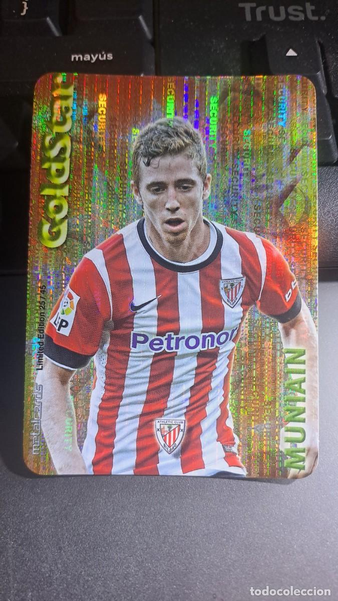 Coleccionismo Cromos antiguos: LAS FICHAS DE LA LIGA QUIZ GAME 2015 MUNIAIN 25/45 SECURITY GOLDSTAR LIGA 2014 2015 14 15 MUNDICROMO