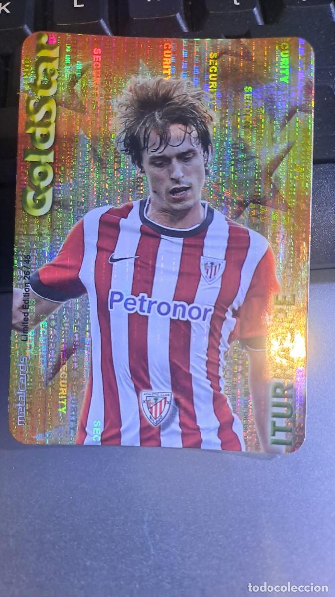 Collectable Antique Stickers: LAS FICHAS DE LA LIGA QUIZ GAME 2015 ITURRASPE 26/45 SECURITY GOLDSTAR LIGA 2014 14 15 MUNDICROMO