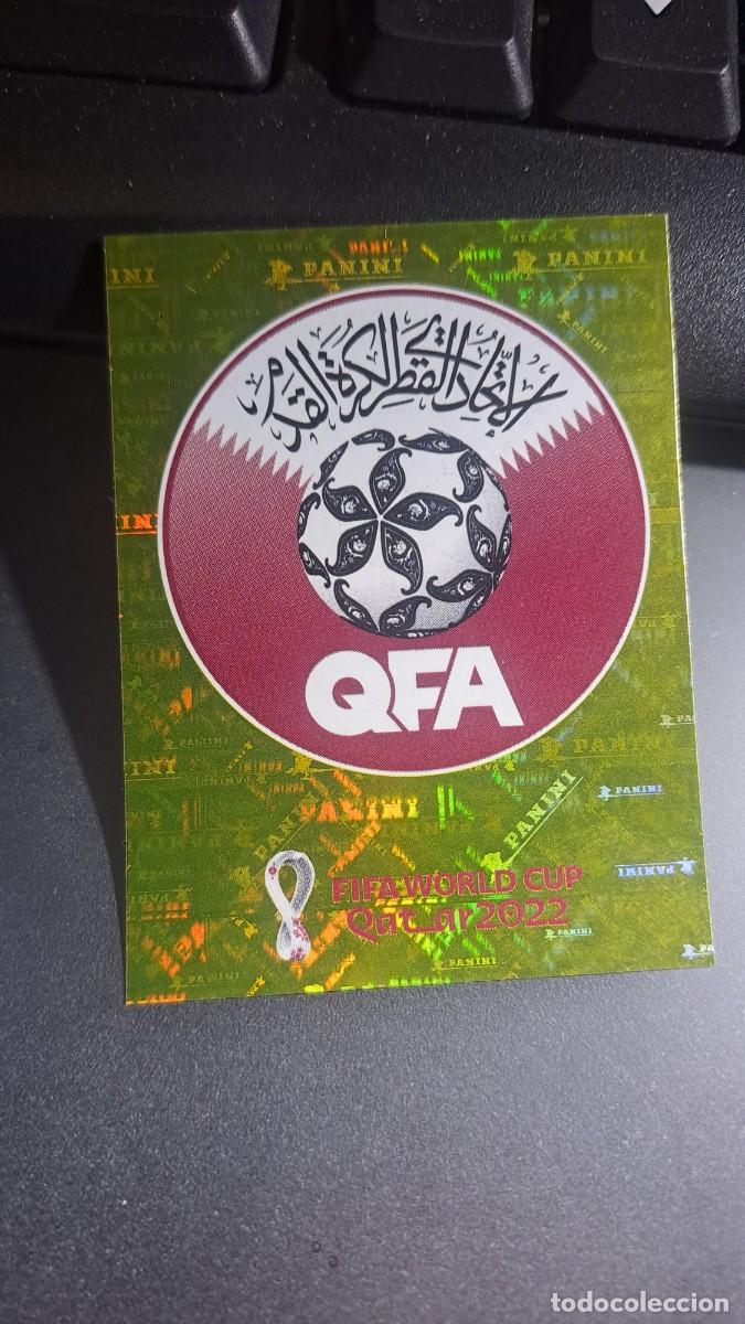 Coleccionismo Cromos antiguos: CROMO ESCUDO QATAR 2 QAT 2 MUNDIAL WORLD CUP QATAR 2022 22 STICKER PANINI NUNCA PEGADO
