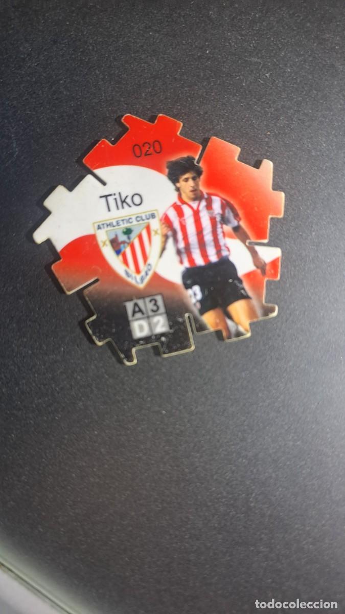 Coleccionismo Cromos antiguos: TAZO TIKO 20 ATHLETIC CLUB DE BILBAO TRIKS LIGA 2004 2005 04 05 GREFU LIGA GREFUSA