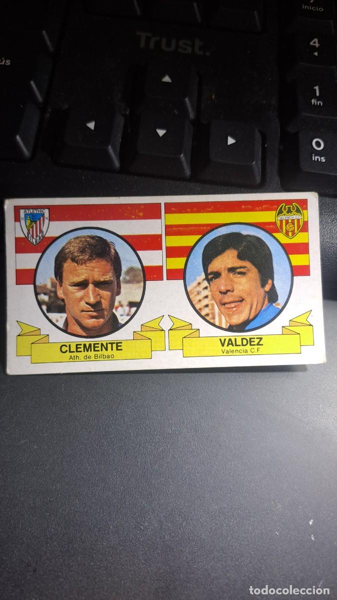 Coleccionismo Cromos antiguos: CROMO ENTRENADOR CLEMENTE ATHLETIC CLUB BILBAO VALDEZ VALENCIA LIGA 1985 1986 85 96 ESTE NUNCA PEGAD
