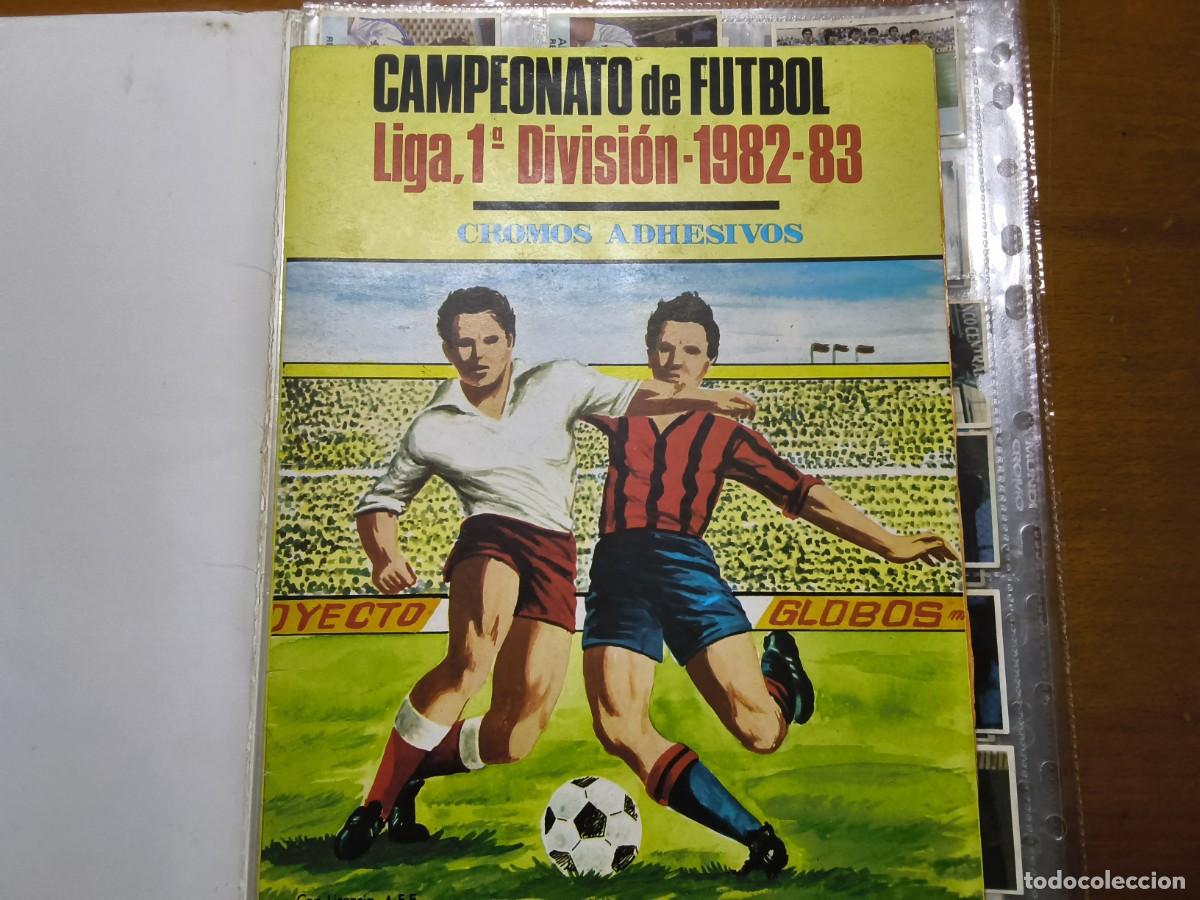 Coleccionismo Cromos antiguos: ALBUN DE CROMOS DE MATEO MIRETE 82-83 A FALTA DE 5 CROMOS