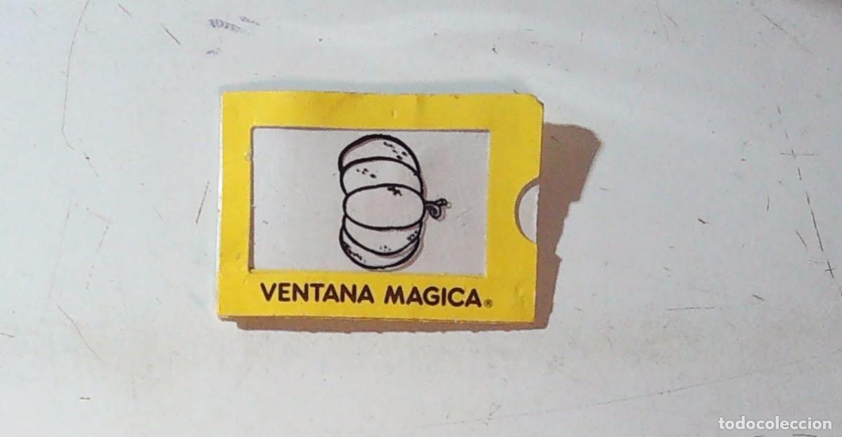 Coleccionismo Cromos antiguos: BOLLYCAO CROMO VENTANA MAGICA AMARILLO