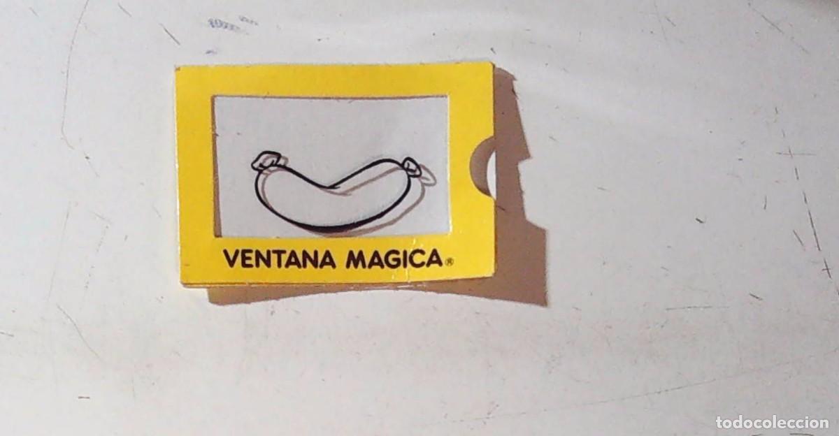 Coleccionismo Cromos antiguos: BOLLYCAO CROMO VENTANA MAGICA AMARILLO