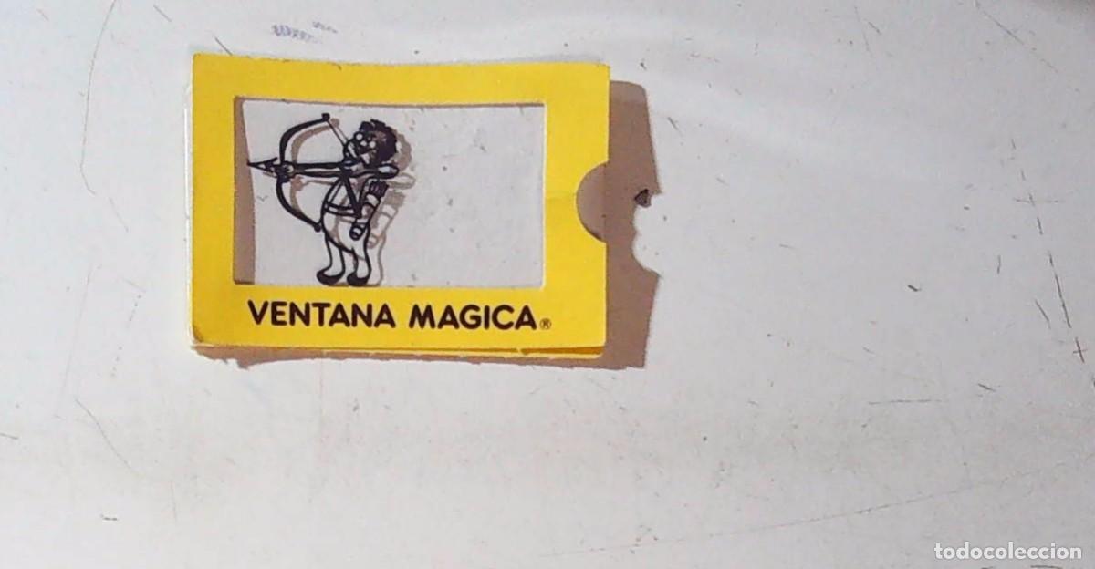 Coleccionismo Cromos antiguos: BOLLYCAO CROMO VENTANA MAGICA AMARILLO