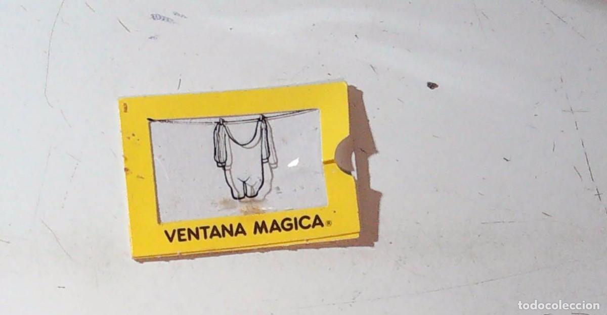 Coleccionismo Cromos antiguos: BOLLYCAO CROMO VENTANA MAGICA AMARILLO